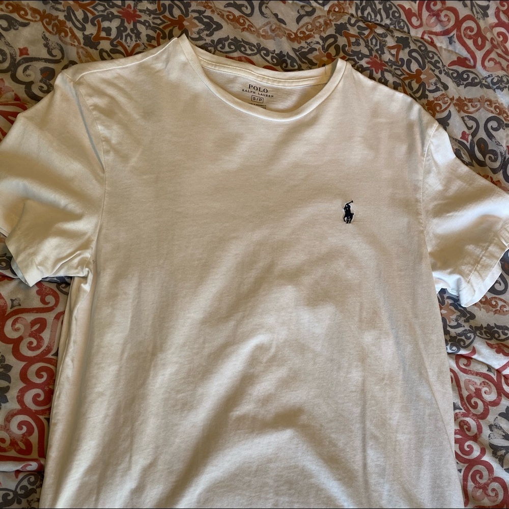 White polo t-shirt